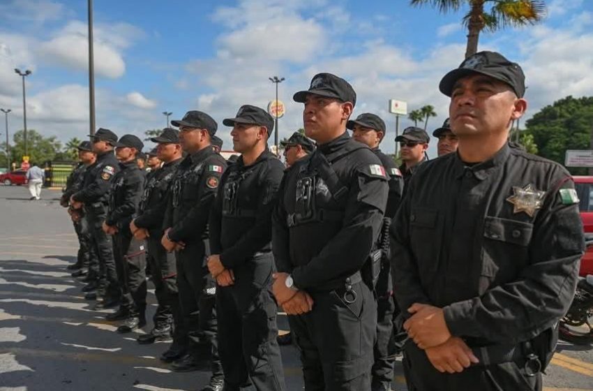  Refuerzan seguridad para festejos de fin de año.