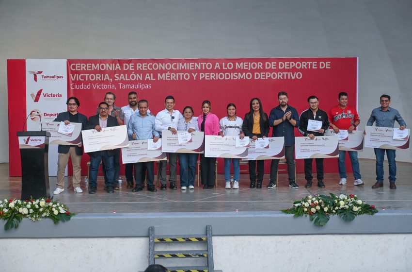  Premia Lalo Gattás a lo mejor del deporte y periodismo victorense.