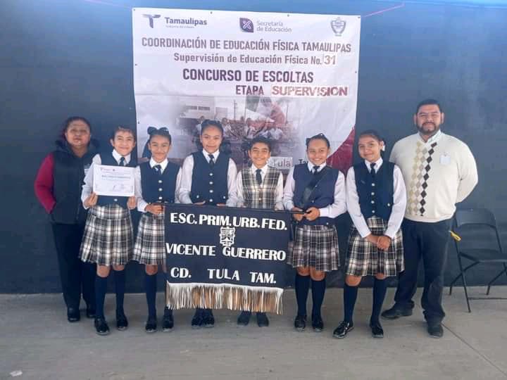  El Talento y la Tenacidad de la Escuela Primaria “Vicente Guerrero” Brillan en el Concurso de Escoltas