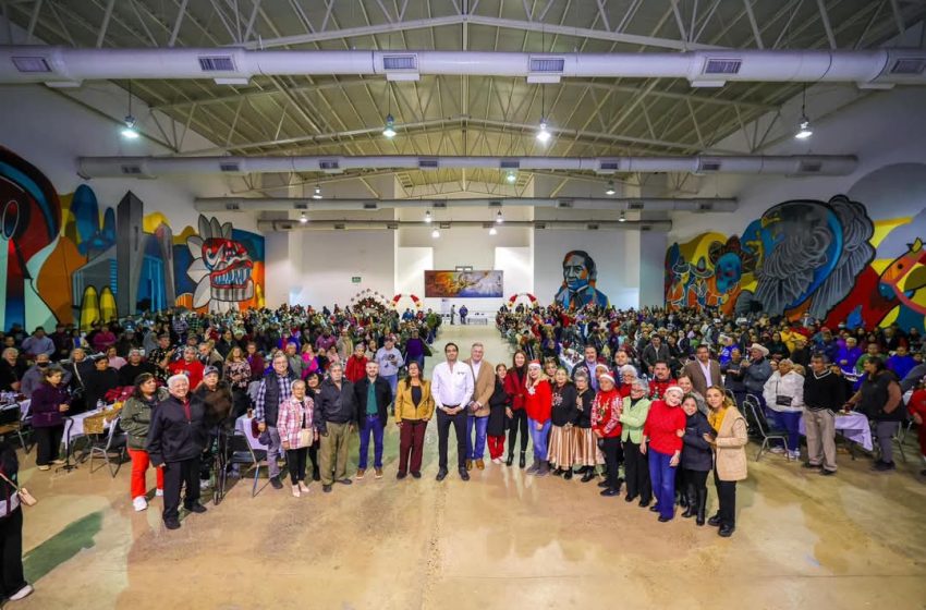  Celebró Carlos Peña Ortiz un día de alegría y amor para los abuelitos de Reynosa