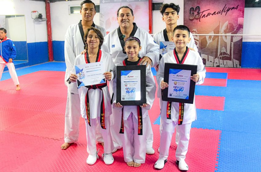  Taekwondoínes del 11 Mina destacan en Grand Slam