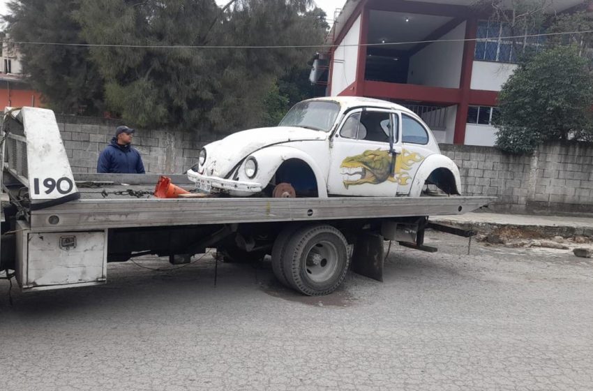  Va Municipio por carros ‘chatarra’ abandonados