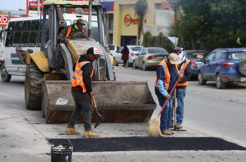  Invierten en Victoria 7 mdp en programa de bacheo.