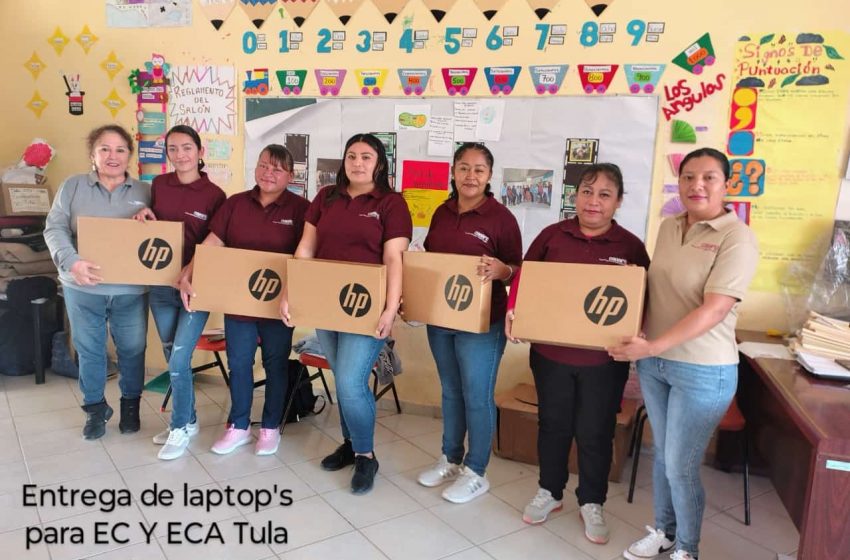  CONAFE Fortalece la Labor Educativa en Tula con Entrega de Equipos y Aumento de Apoyo Económico