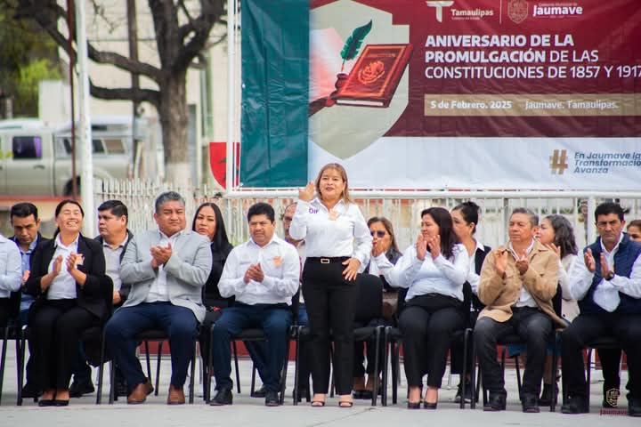  Conmemoran celebración de la Constitución Mexicana en Jaumave