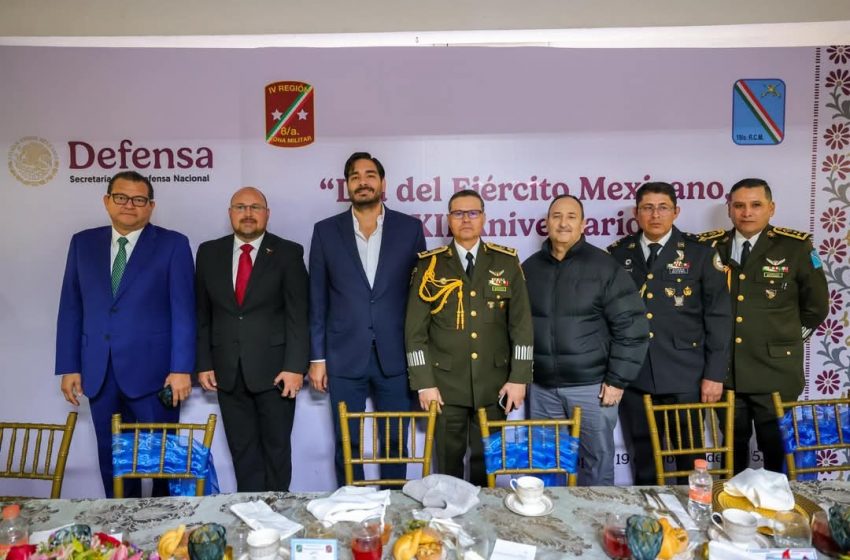  Reconoce Carlos Peña al Ejército Mexicano