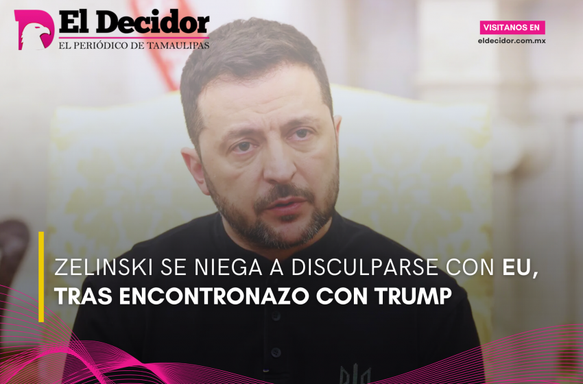  Zelinski se niega a disculparse con EU, tras encontronazo con Trump