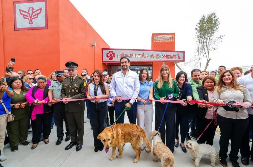  Entregó Carlos Peña Ortiz el Hospital Veterinario Municipal