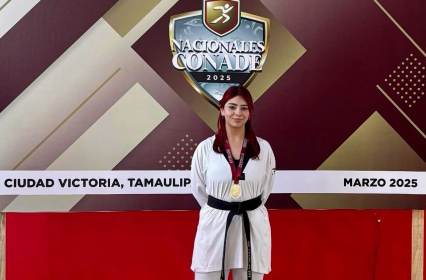  Alumna de la UAT se clasifica en primer lugar al nacional de la CONADE en Taekwondo