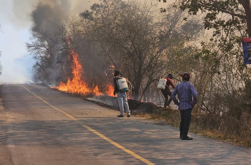  ALERTA: Circulación suspendida en la Carretera Federal 85 por incendio