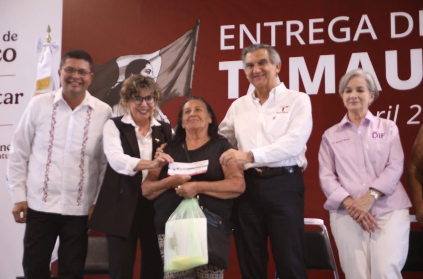  Apoyos a familias afectadas por lluvias en Tamaulipas, refleja gobierno humanista de Claudia Sheinbaum: Américo