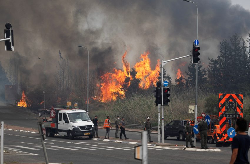 Arde Israel entre incendios que activaron emergencia nacional