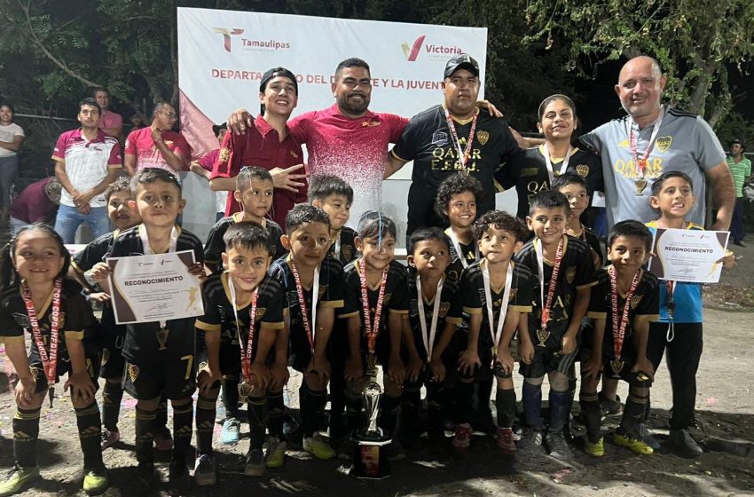 Premian a campeones de Copa Victoria Municipal 2025