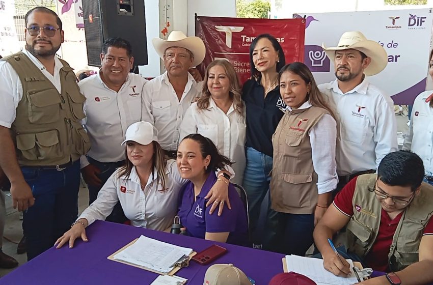 La jornada “Transformando Familias” del DIF Tamaulipas llega a Bustamante