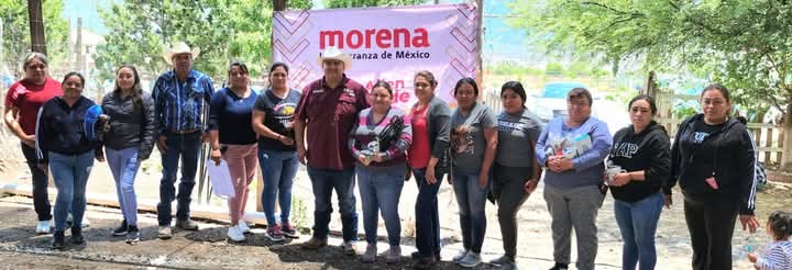 Instalan Comites de familias Migrantes de Morena en el Altiplano Tamaulipeco