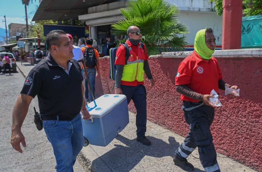  Activa Gobierno de Victoria operativo de hidratación ante ola de calor