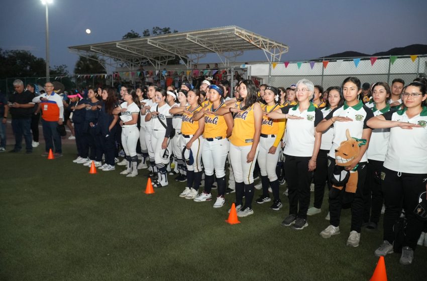 Realiza la UAT con éxito el Campeonato Nacional de Softbol Femenil