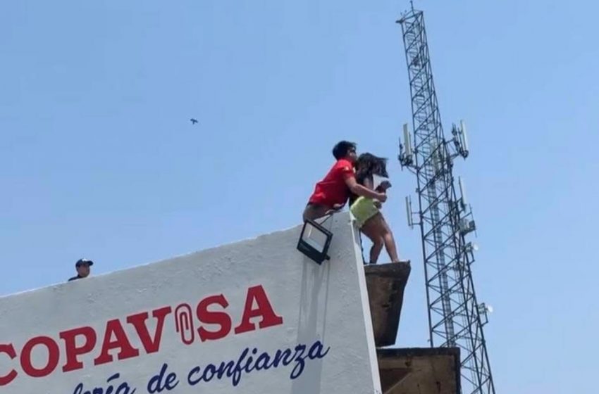 Intervención heroica evita una desgracia