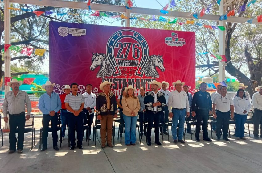 Bustamante celebra 276 años de historia y orgullo