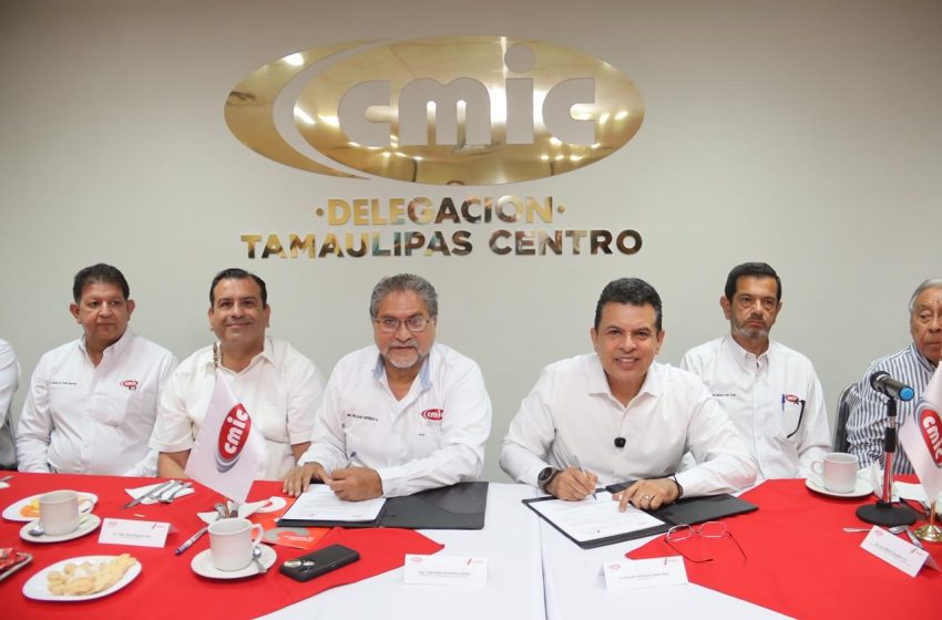 Acuerdan Municipio y CMIC construir obras de calidad