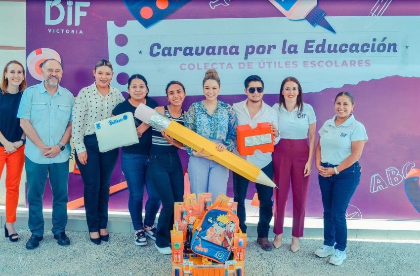DIF Victoria invita a sumarse a la Caravana de Útiles 2025