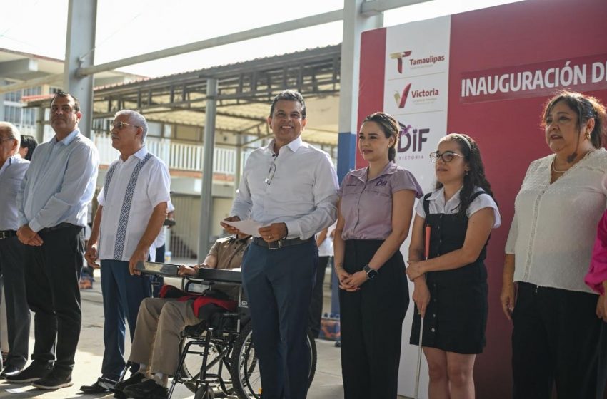 Entrega Municipio obra de apoyo a la educación inclusiva.