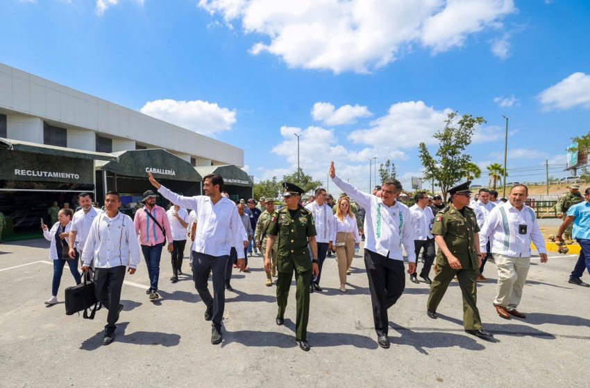 Unen fuerzas en Reynosa: Gobernador Américo Villarreal Anaya y Alcalde Carlos Peña Ortiz
