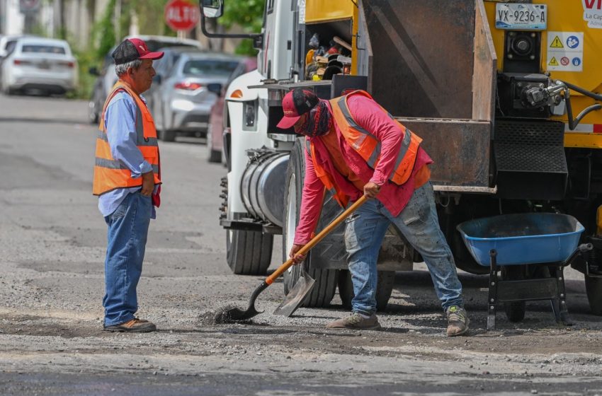  Intenso trabajo de rehabilitación y limpieza de calles y avenidas en la ciudad.