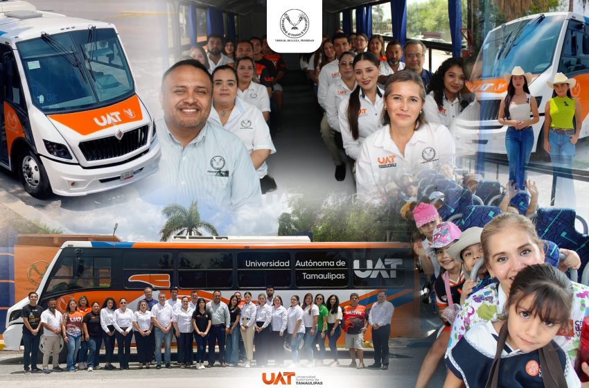  Entrega la UAT nuevas unidades para el transporte gratuito de sus estudiantes
