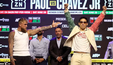 Julio Cesar Chávez Jr se enfrenta hoy a Jake Paul