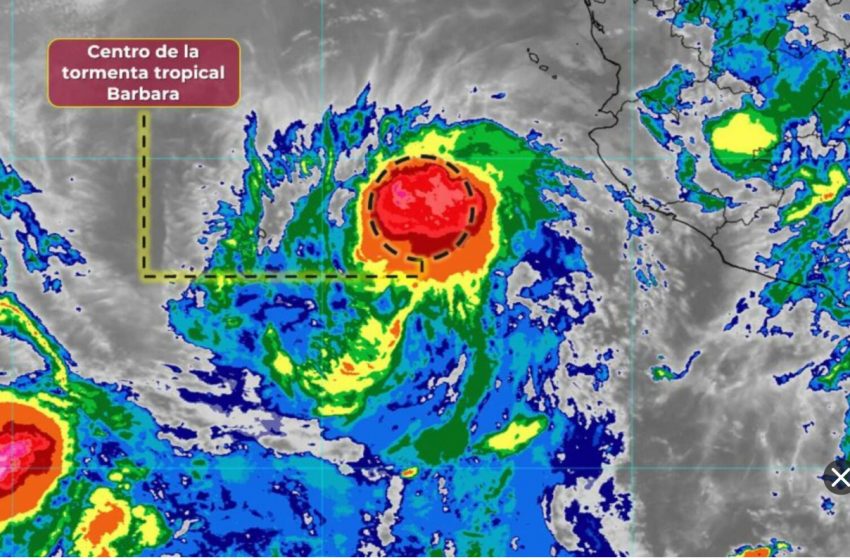 “Bárbara” podría inundar Nayarit, Jalisco y Colima