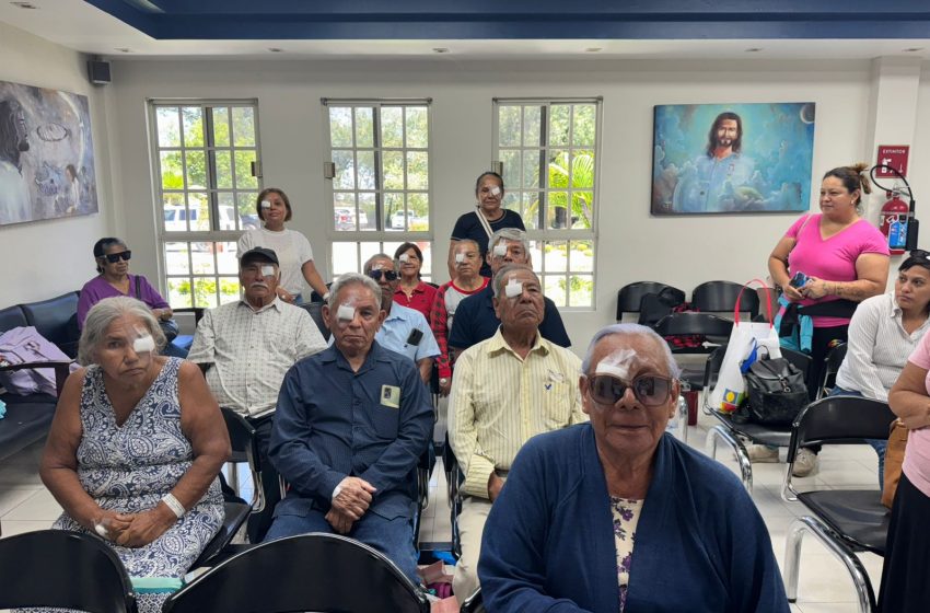  Salud visual una prioridad para el Alcalde, Carlos Peña Ortiz; beneficia a 99 pacientes con cirugías oftalmológicas