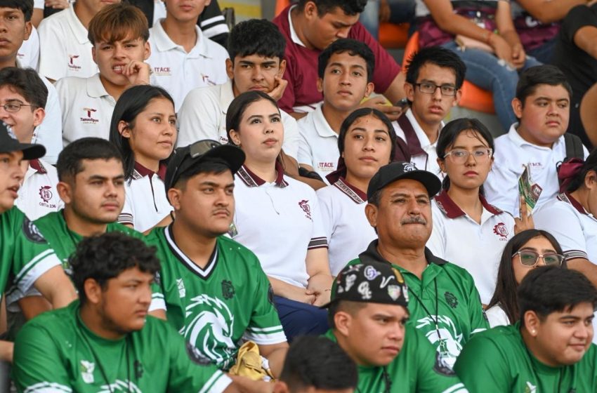 Recibe la Capital de Tamaulipas a jóvenes deportistas de tecnológicos de México.