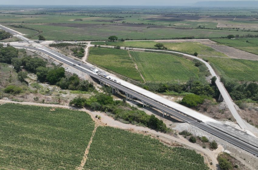 Américo Villarreal impulsa infraestructura verde: concreto ecológico y reforestación en carretera Mante–Ocampo–Tula