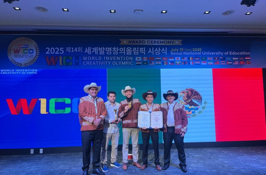  Triunfo histórico: conquistan estudiantes tamaulipecos oro y Grand Prize en WICO 2025 en Corea del Sur