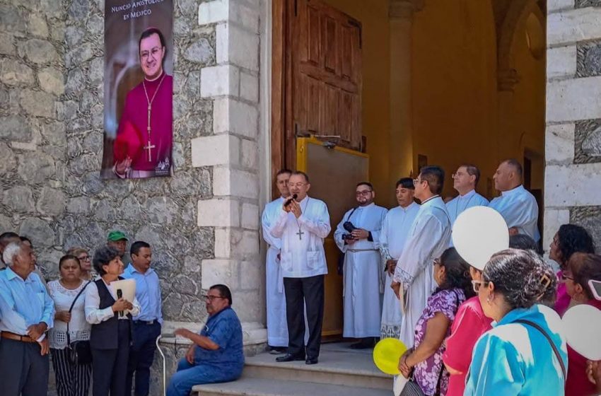 Visita del Nuncio Apostólico Joseph Spiteri a Tula