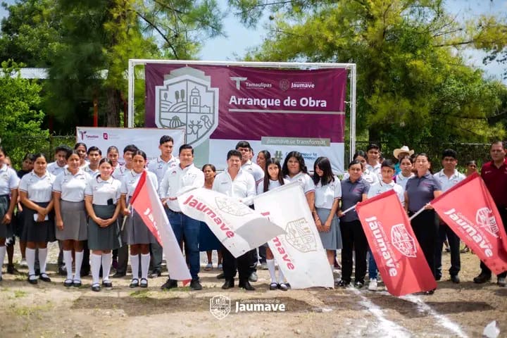 Arranca Manuel Báez construcción de nueva aula en Telebachillerato 034 de Padrón y Juárez