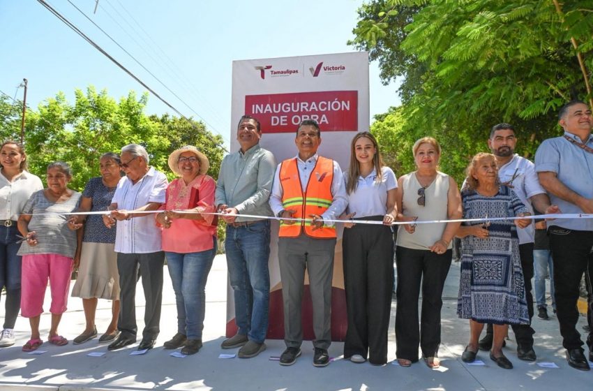 Se entrega nueva callede concreto hidráulicoen la San Marcos II.