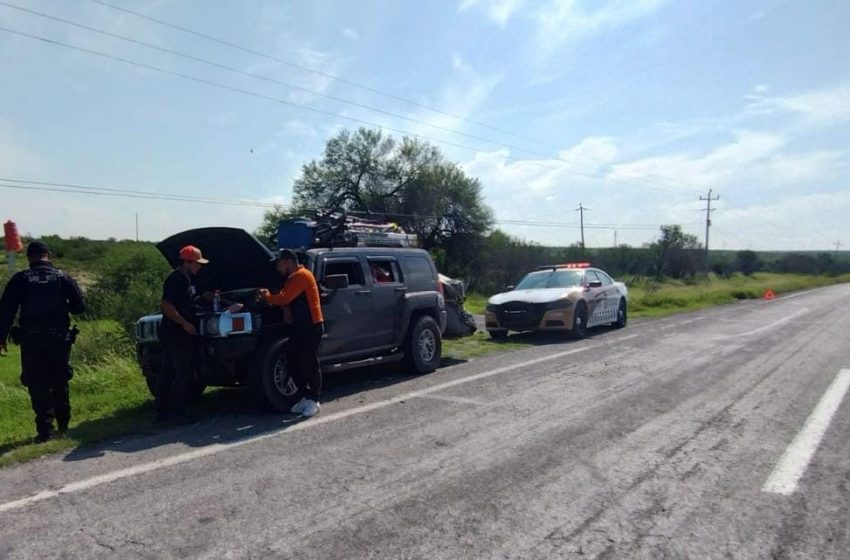  Guardia Estatal auxilia a viajero con traslado a taller mecánico
