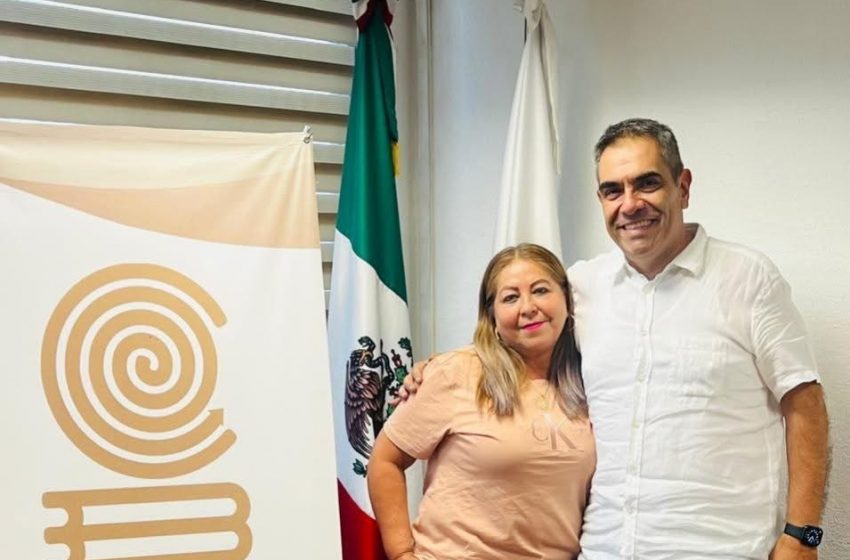 Refrenda Bustamante compromiso con el COBAT