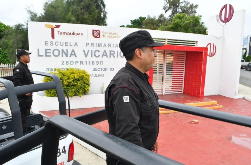 Para ahuyentar a las ‘lacras’ Guardia Estatal cuida escuelas en vacaciones