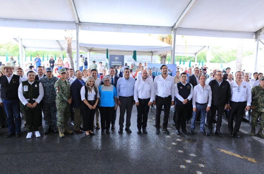  Dan banderazo de arranque nacional al Operativo Especial de Verano Héroes Paisanos 2025 en Tamaulipas