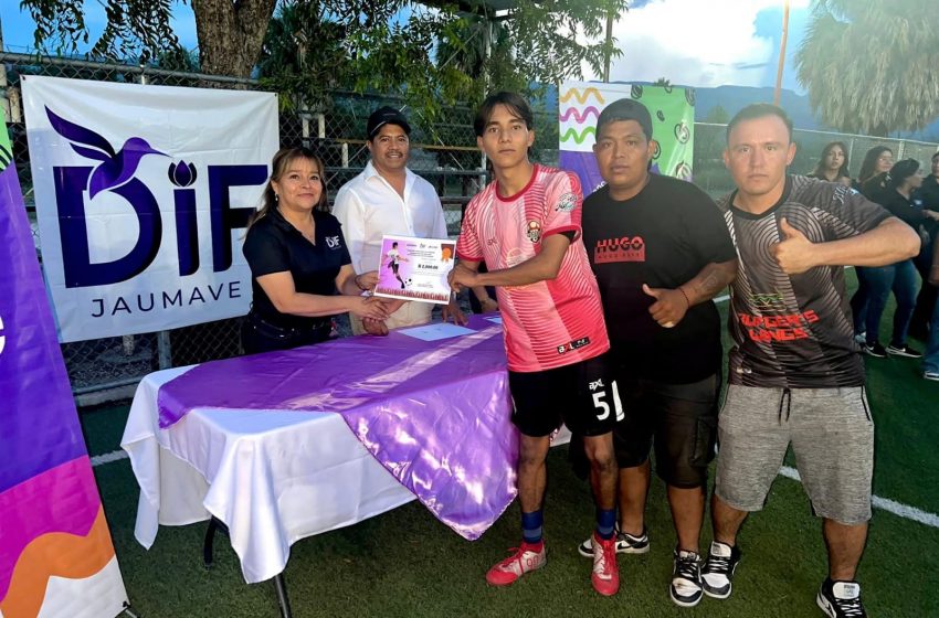 Jaumave celebra el Día de la Juventud con Torneo de Fútbol Juvenil-Varonil