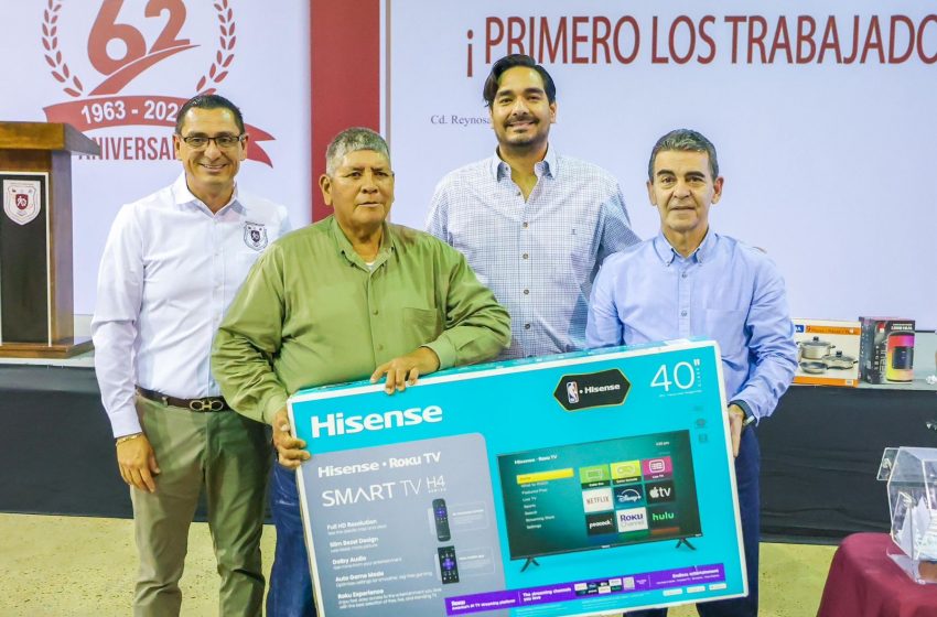  Destacó Alcalde Carlos Peña Ortiz unidad y colaboración entre Sindicato y Gobierno de Reynosa