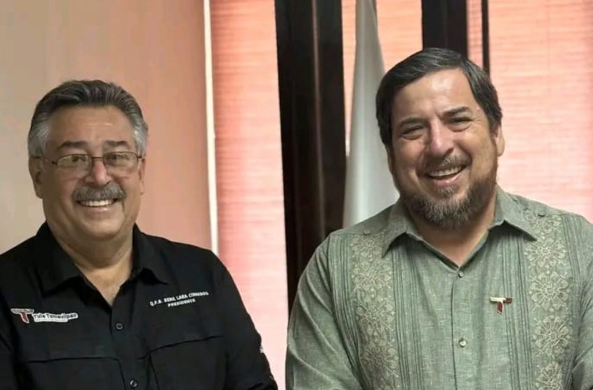  Alcalde de Tula gestiona más apoyo educativo ante la SET