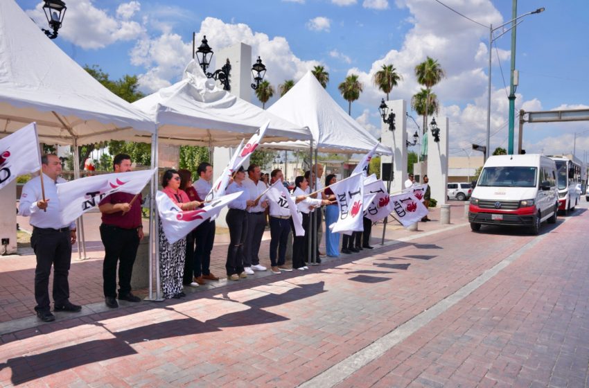 CARMEN LILIA CANTUROSAS DA ARRANQUE A MÁS RUTAS EXPRESS DE TRANSPORTE PÚBLICO QUE CONECTARÁ COLONIAS DEL PONIENTE