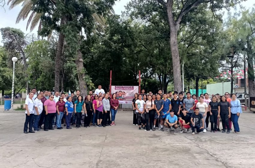 Celebración de la Semana Nacional de Salud Pública en Jaumave
