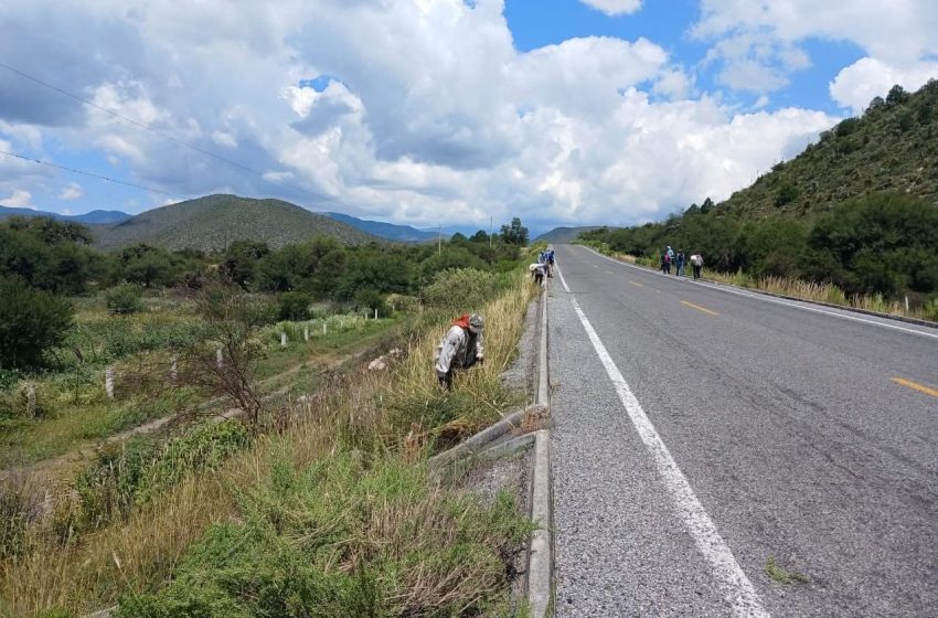  Dan mantenimiento a la carretera Palmillas–Miquihuana