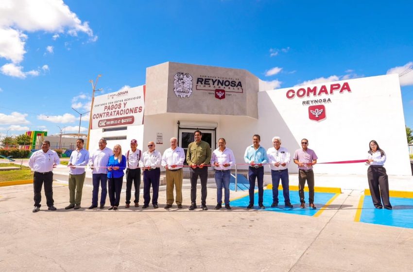  Inauguró Carlos Peña Ortiz sucursal foránea de la COMAPA
