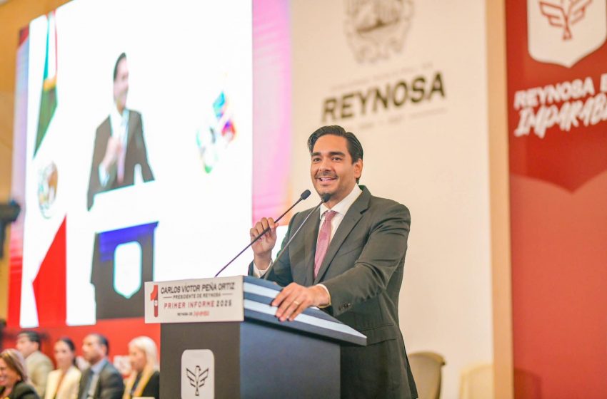  Rindió Carlos Peña Ortiz Primer Informe del Gobierno Municipal de Reynosa